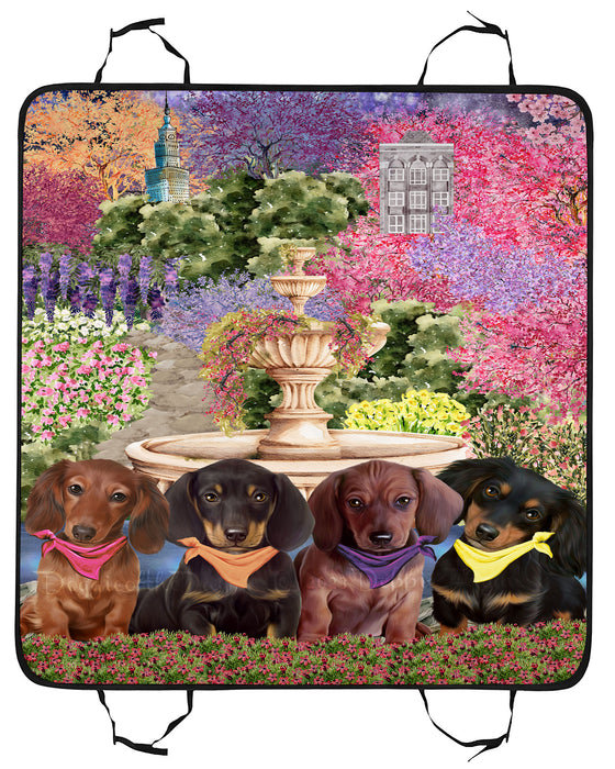 Create Your Own Basket Dachshund Dogs Floral Park Themed, Gift for Dog and Pet Lovers