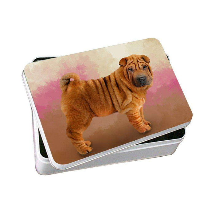 Shar Pei Dog Photo Storage Tin PITN48104