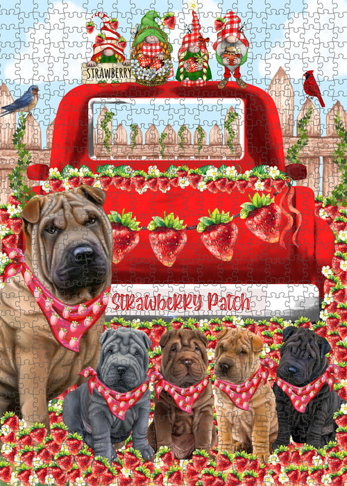 Shar Pei Jigsaw Puzzle for Adult: Explore a Variety of Designs, Custom, Personalized, Interlocking Puzzles Games, Dog and Pet Lovers Gift