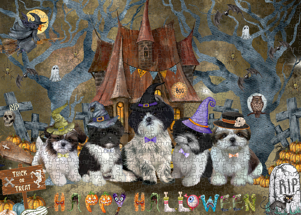 Shih Tzu Jigsaw Puzzle: Explore a Variety of Personalized Designs, Interlocking Puzzles Games for Adult, Custom, Dog Lover's Gifts