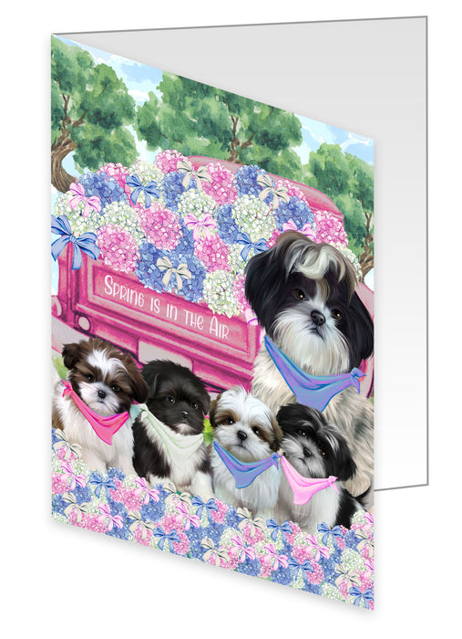 Shih Tzu Greeting Cards & Note Cards with Envelopes, Explore a Variety of Designs, Custom, Personalized, Multi Pack Pet Gift for Dog Lovers