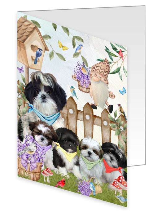 Shih Tzu Greeting Cards & Note Cards: Invitation Card with Envelopes Multi Pack, Personalized, Explore a Variety of Designs, Custom, Dog Gift for Pet Lovers