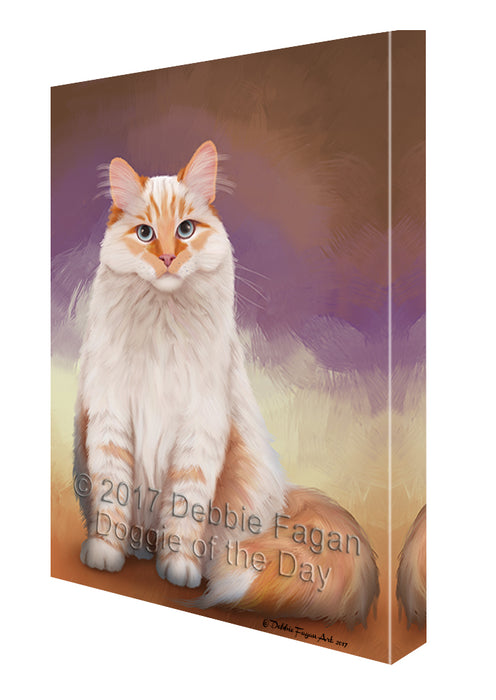 Siberian Cat Canvas Wall Art CVS49080