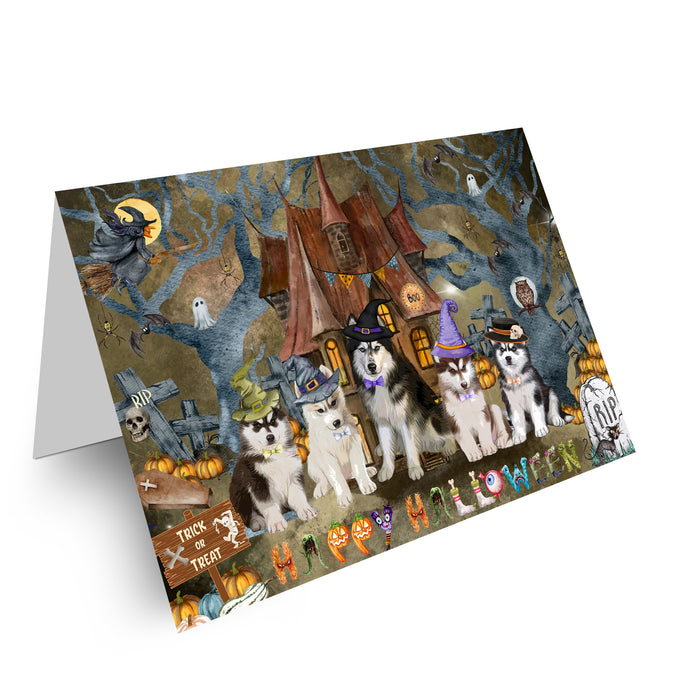 Siberian Husky Greeting Cards & Note Cards: Explore a Variety of Designs, Custom, Personalized, Invitation Card with Envelopes, Gift for Dog and Pet Lovers