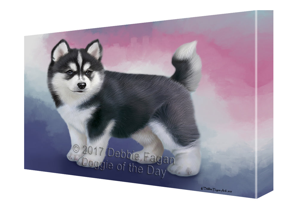 Siberian Husky Dog Canvas Wall Art CVS49116