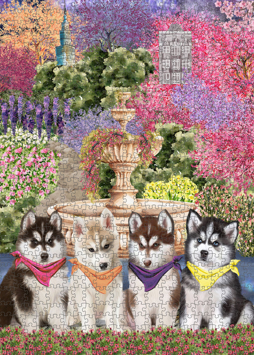 Siberian Husky Jigsaw Puzzle for Adult: Explore a Variety of Designs, Custom, Personalized, Interlocking Puzzles Games, Dog and Pet Lovers Gift