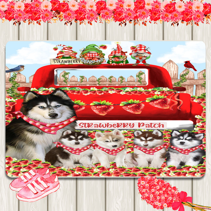 Siberian Husky Area Rug and Runner: Explore a Variety of Designs, Custom, Personalized, Floor Carpet Rugs for Indoor, Home and Living Room, Gift for Pet and Dog Lovers