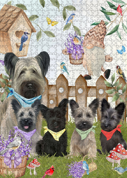 Skye Terrier Jigsaw Puzzle: Explore a Variety of Designs, Interlocking Halloween Puzzles for Adult, Custom, Personalized, Pet Gift for Dog Lovers