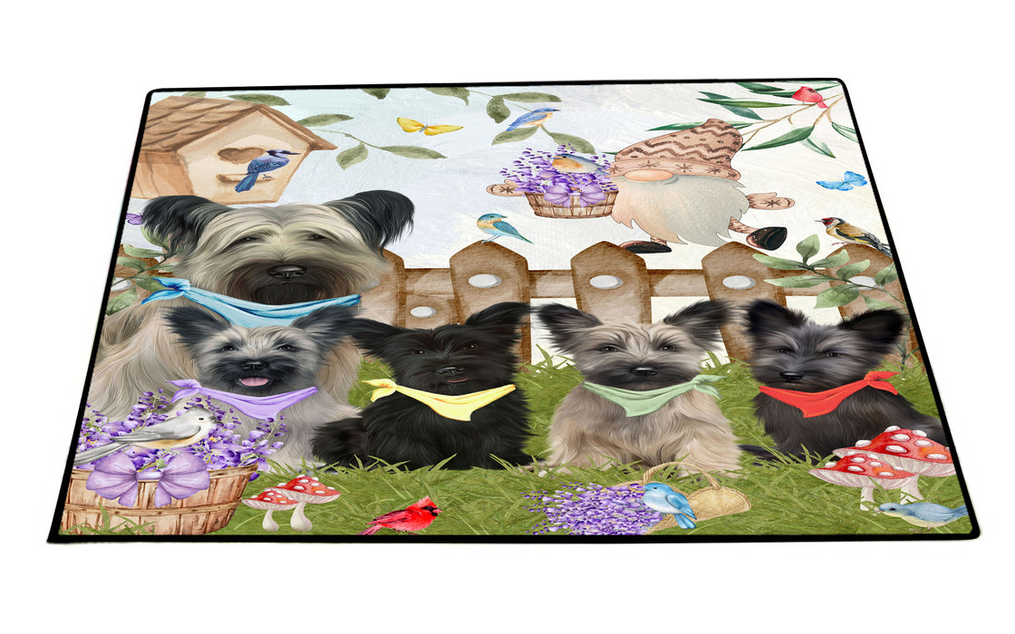 Skye Terrier Floor Mats and Doormat: Explore a Variety of Designs, Custom, Anti-Slip Welcome Mat for Outdoor and Indoor, Personalized Gift for Dog Lovers