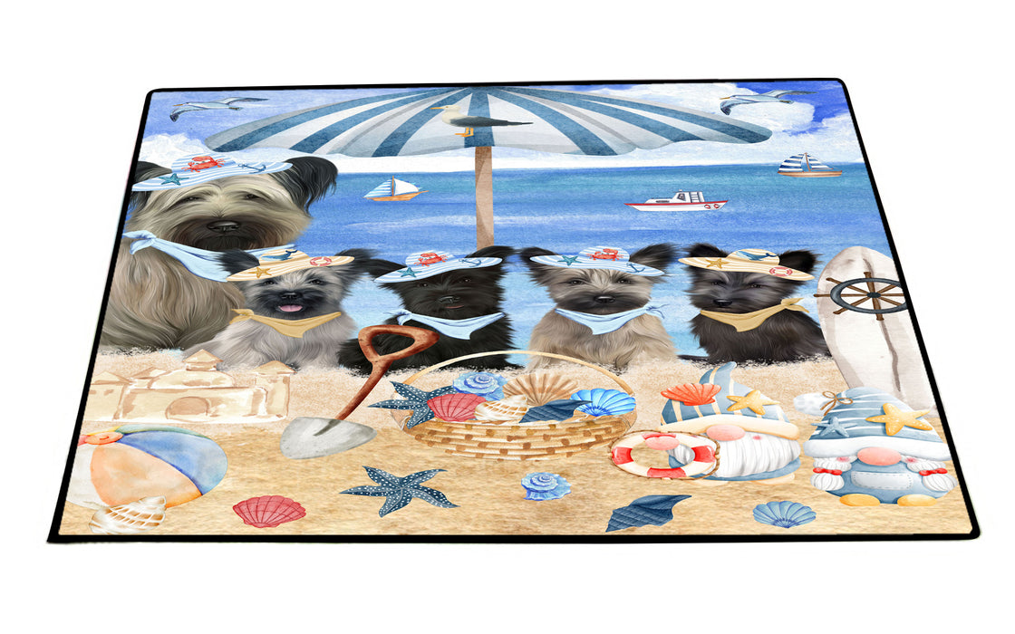 Skye Terrier Floor Mat: Explore a Variety of Designs, Custom, Personalized, Anti-Slip Door Mats for Indoor and Outdoor, Gift for Dog and Pet Lovers
