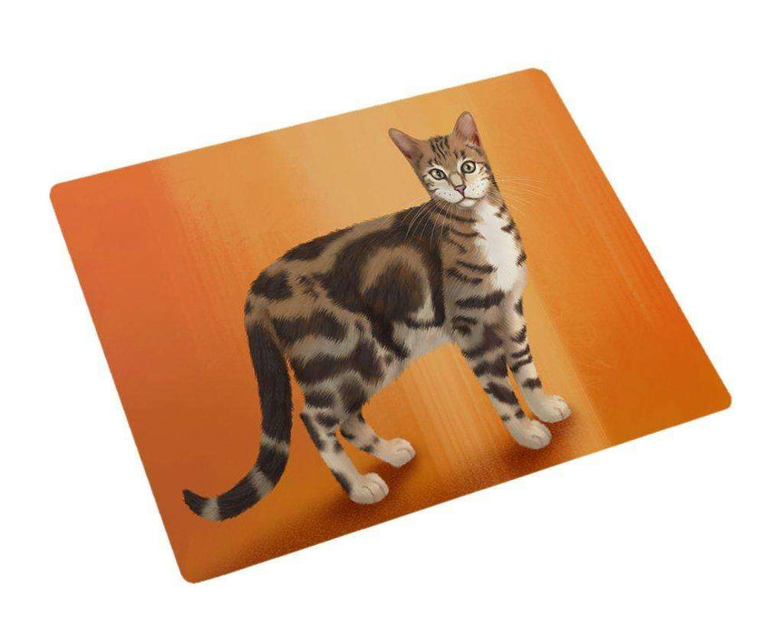 Sokoke Cat Tempered Cutting Board