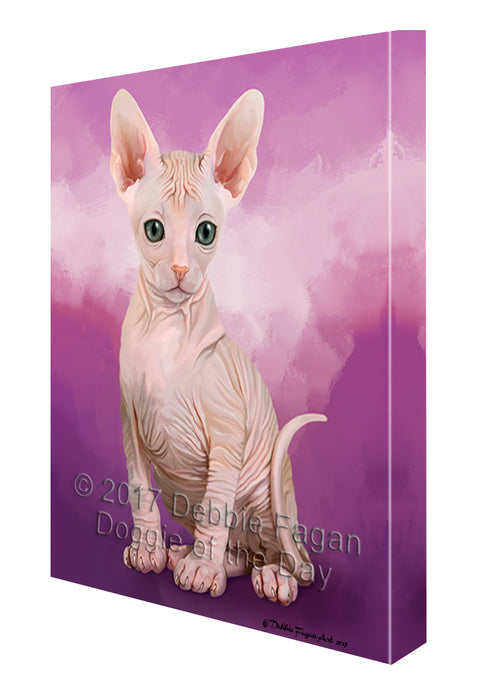 Sphynx Cat Canvas Wall Art CVS49179