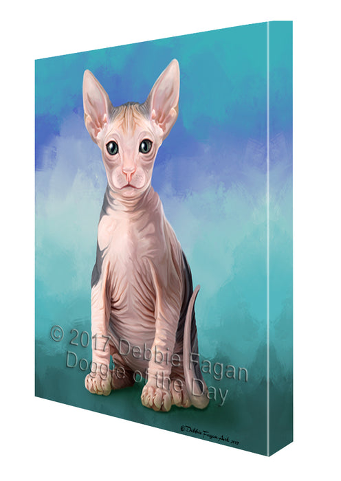 Sphynx Cat Canvas Wall Art CVS49188