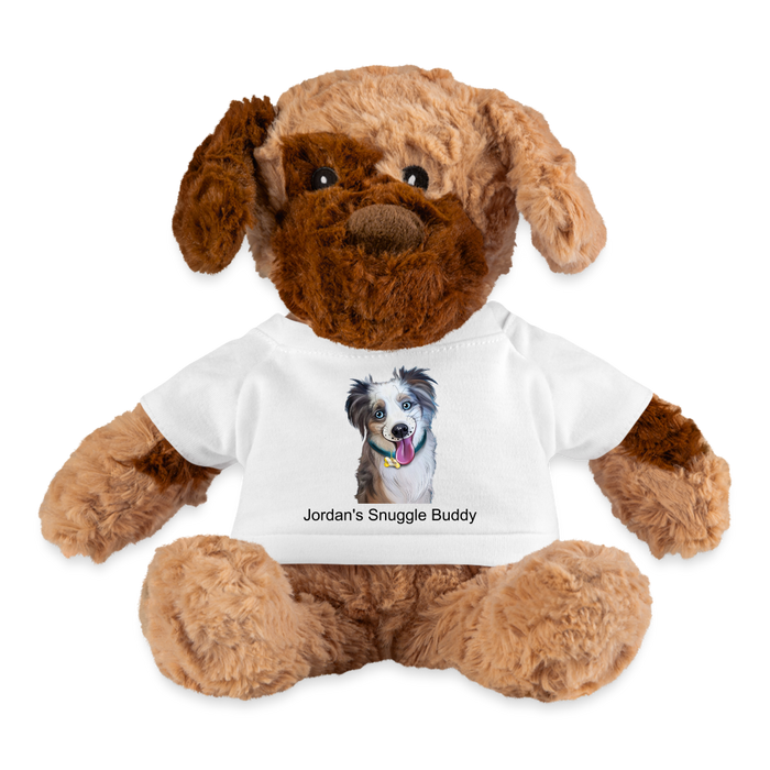 Personalized Dog with T-Shirt - Add Your Photo - white