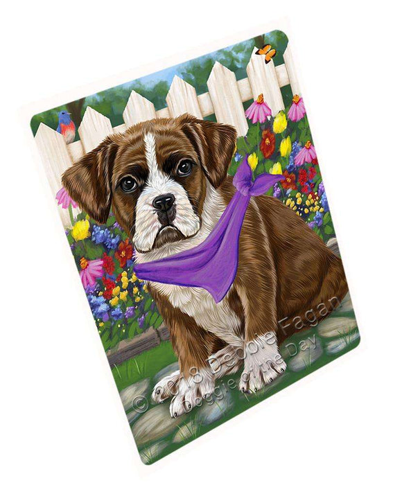 Spring Floral Boxer Dog Blanket BLNKT63903