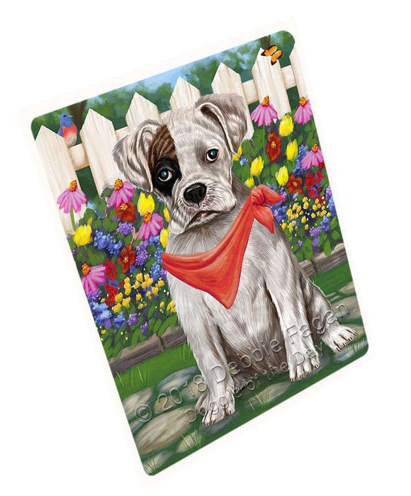 Spring Floral Boxer Dog Blanket BLNKT63912