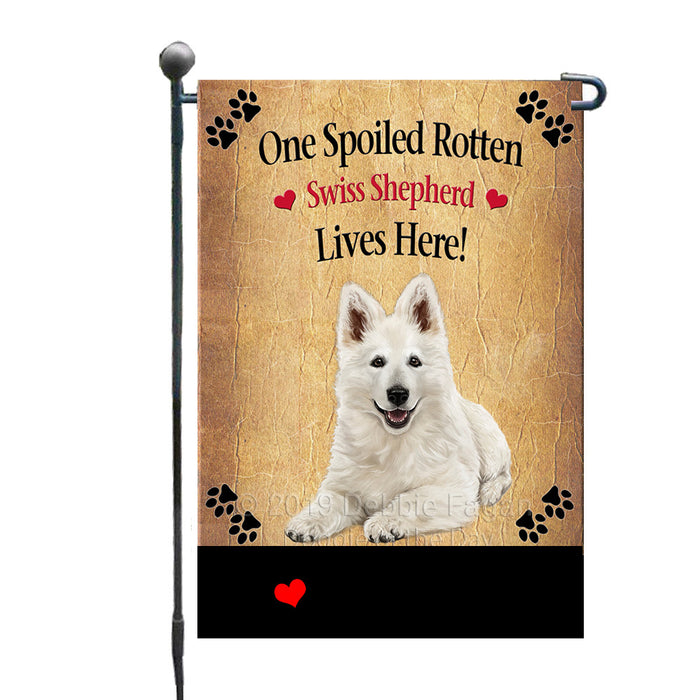 Personalized Spoiled Rotten Swiss Shepherd Dog GFLG-DOTD-A63285