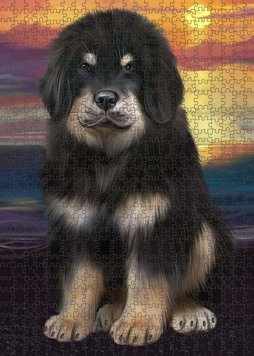 Tibetan Mastiff Dog Puzzle with Photo Tin PUZL86300