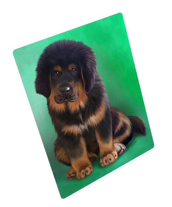 Tibetan Mastiff Puppy Dog Magnet Mini (3.5" x 2")