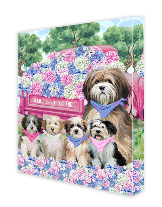 Tibetan Terrier Canvas: Explore a Variety of Designs, Digital Art Wall Painting, Personalized, Custom, Ready to Hang Room Decoration, Gift for Pet & Dog Lovers