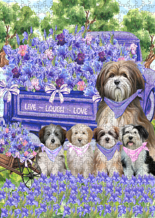 Tibetan Terrier Jigsaw Puzzle for Adult, Interlocking Puzzles Games, Personalized, Explore a Variety of Designs, Custom, Dog Gift for Pet Lovers
