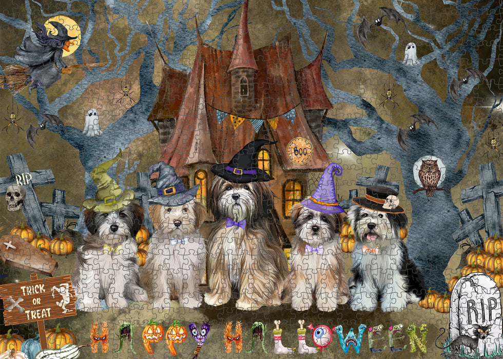 Tibetan Terrier Jigsaw Puzzle for Adult, Explore a Variety of Designs, Interlocking Puzzles Games, Custom and Personalized, Gift for Dog and Pet Lovers