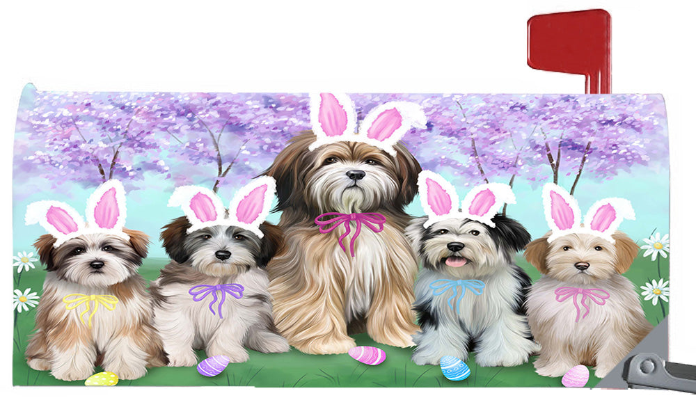 Easter Holidays Tibetan Terrier Dogs Magnetic Mailbox Cover MBC48425