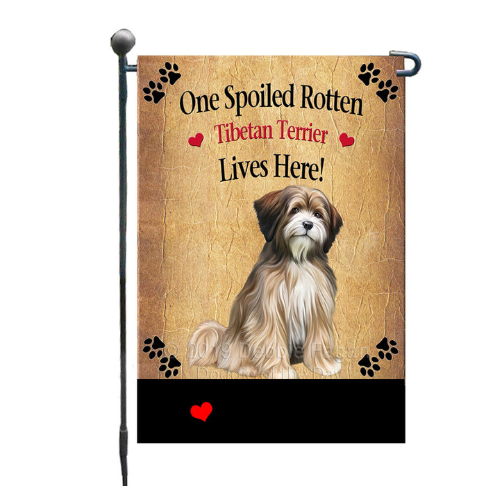 Personalized Spoiled Rotten Tibetan Terrier Dog GFLG-DOTD-A63296