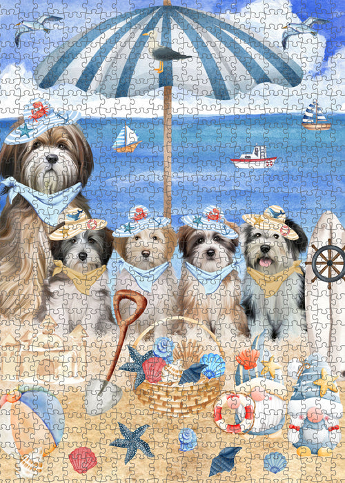 Tibetan Terrier Jigsaw Puzzle: Explore a Variety of Designs, Interlocking Halloween Puzzles for Adult, Custom, Personalized, Pet Gift for Dog Lovers