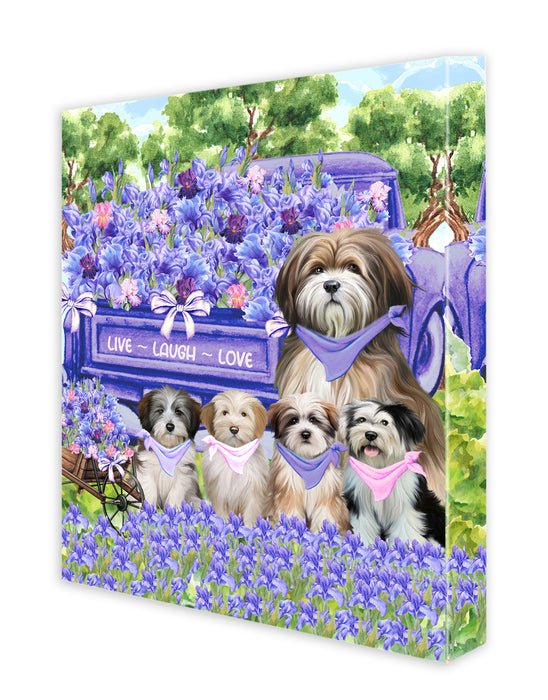 Tibetan Terrier Canvas: Explore a Variety of Designs, Custom, Personalized, Digital Art Wall Painting, Ready to Hang Room Decor, Gift for Dog and Pet Lovers