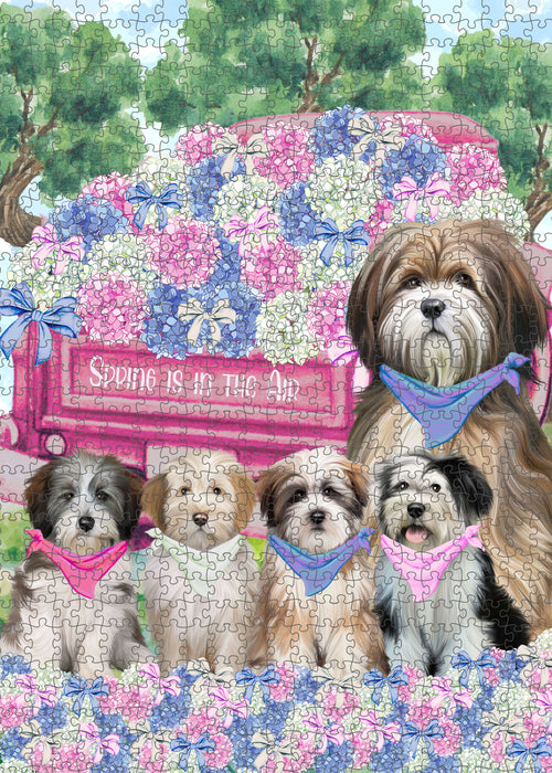 Tibetan Terrier Jigsaw Puzzle: Explore a Variety of Personalized Designs, Interlocking Puzzles Games for Adult, Custom, Dog Lover's Gifts