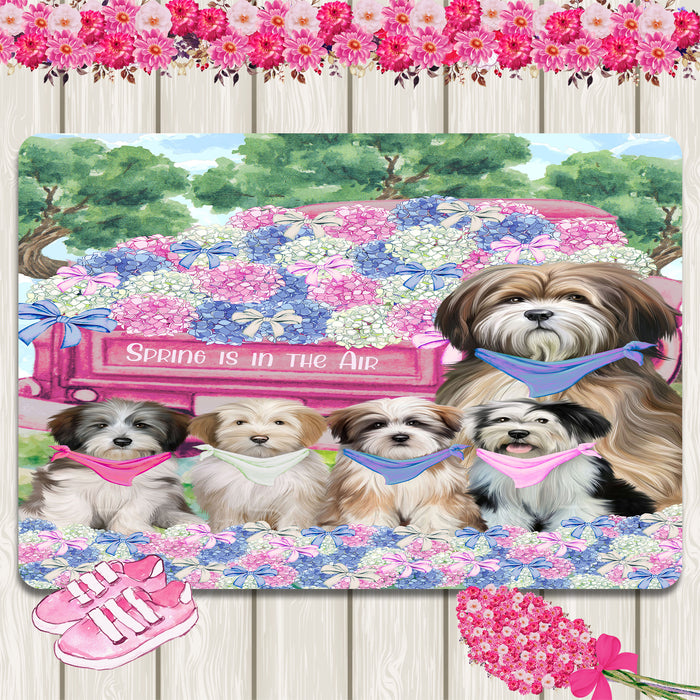 Tibetan Terrier Area Rug and Runner: Explore a Variety of Personalized Designs, Custom, Indoor Rugs Floor Carpet for Living Room and Home, Pet Gift for Dog Lovers