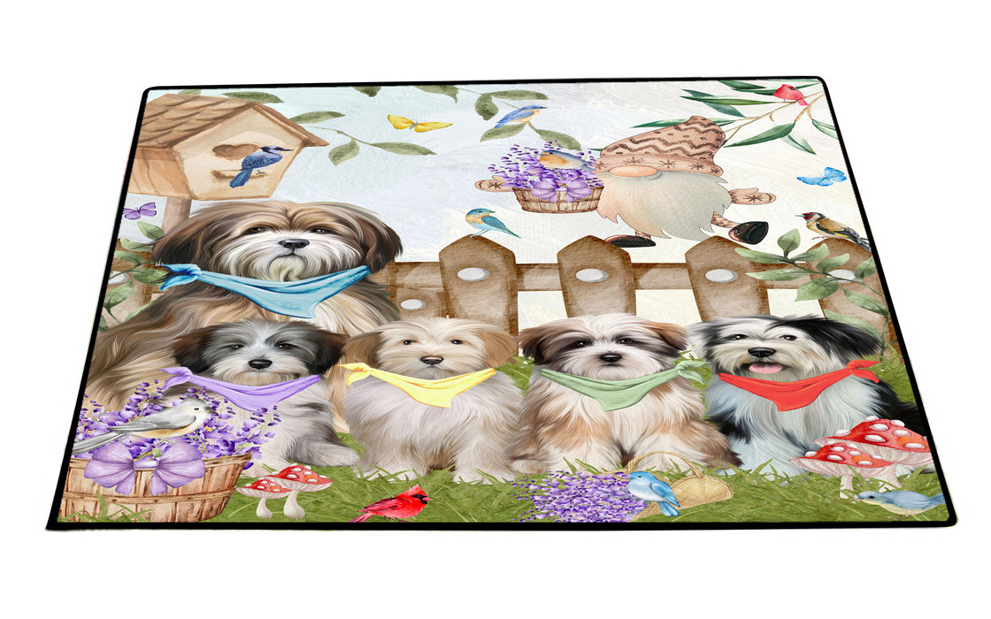 Tibetan Terrier Floor Mat and Door Mats, Explore a Variety of Designs, Personalized, Anti-Slip Welcome Mat for Outdoor and Indoor, Custom Gift for Dog Lovers