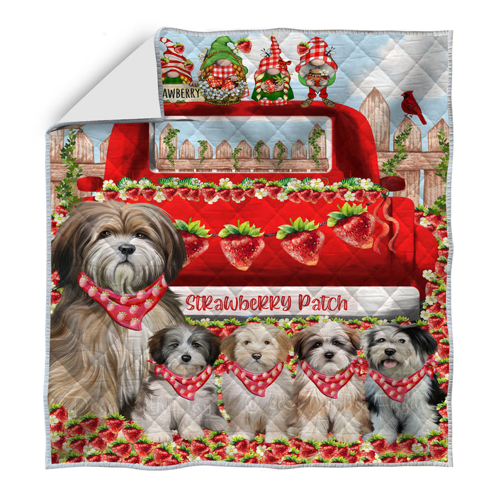 Tibetan Terrier Quilt: Explore a Variety of Personalized Designs, Custom, Bedding Coverlet Quilted, Pet and Dog Lovers Gift