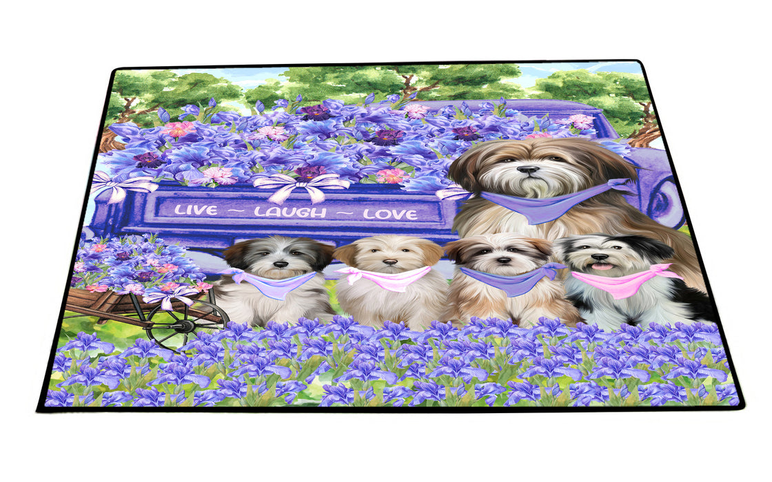 Tibetan Terrier Floor Mats and Doormat: Explore a Variety of Designs, Custom, Anti-Slip Welcome Mat for Outdoor and Indoor, Personalized Gift for Dog Lovers