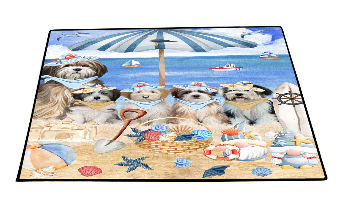 Tibetan Terrier Floor Mat and Door Mats, Explore a Variety of Designs, Personalized, Anti-Slip Welcome Mat for Outdoor and Indoor, Custom Gift for Dog Lovers