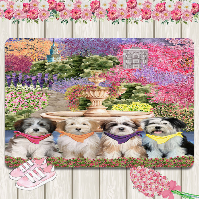 Tibetan Terrier Area Rug and Runner, Explore a Variety of Designs, Custom, Floor Carpet Rugs for Home, Indoor and Living Room, Personalized, Gift for Dog and Pet Lovers