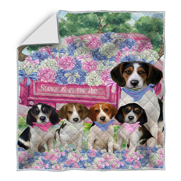 Treeing Walker Coonhound Quilt: Explore a Variety of Bedding Designs, Custom, Personalized, Bedspread Coverlet Quilted, Gift for Dog and Pet Lovers