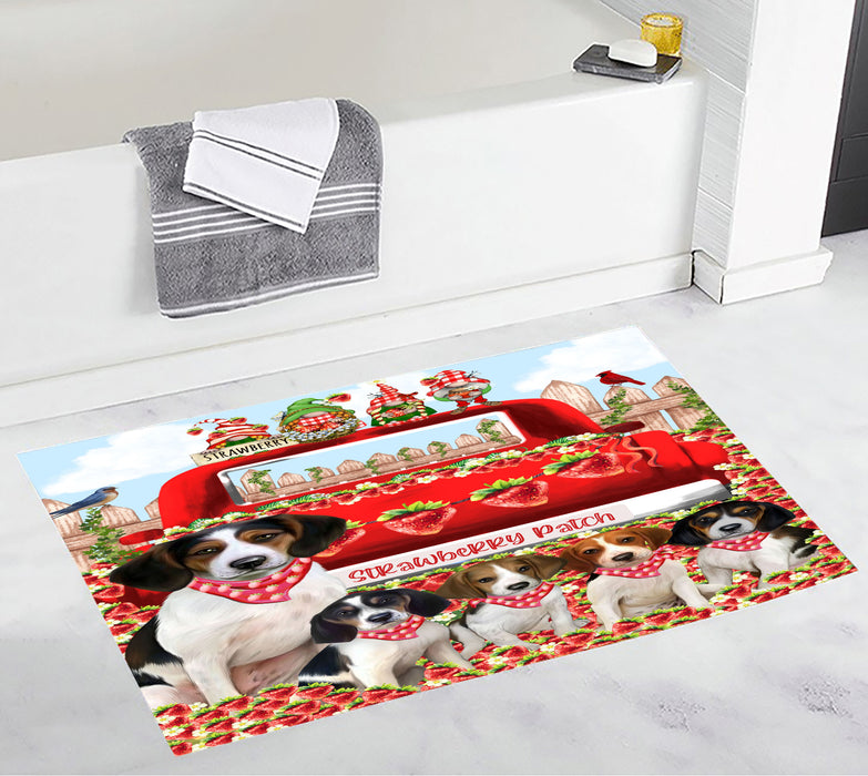 Treeing Walker Coonhound Bath Mat: Explore a Variety of Designs, Custom, Personalized, Non-Slip Bathroom Floor Rug Mats, Gift for Dog and Pet Lovers