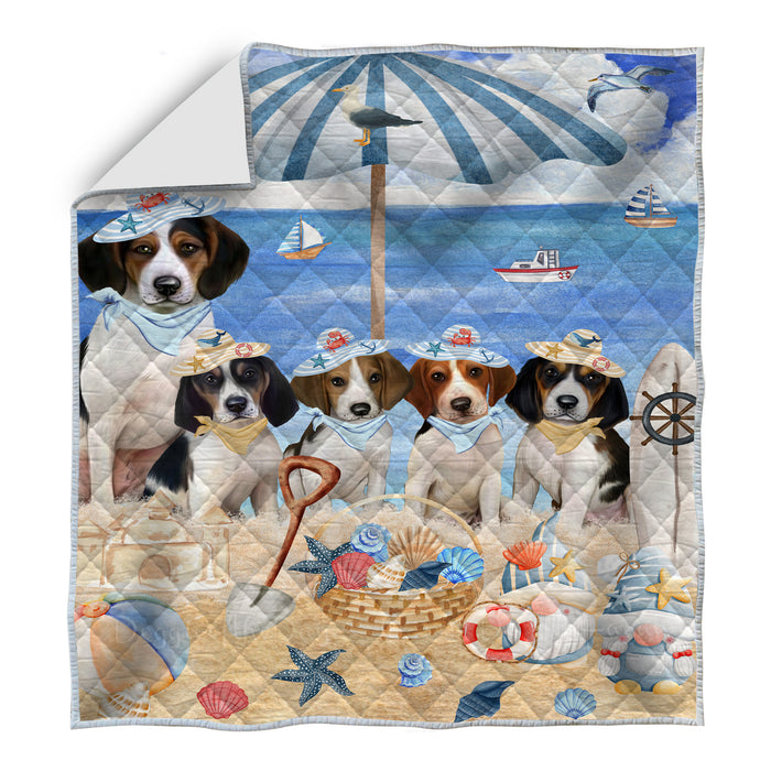 Treeing Walker Coonhound Bed Quilt, Explore a Variety of Designs, Personalized, Custom, Bedding Coverlet Quilted, Pet and Dog Lovers Gift