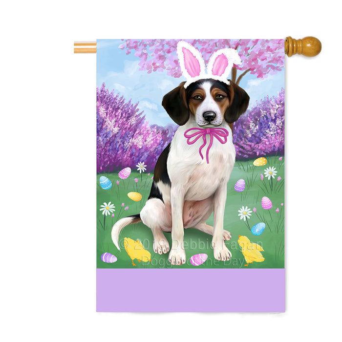 Personalized Easter Holiday Treeing Walker Coonhound Dog Custom House Flag FLG-DOTD-A59100