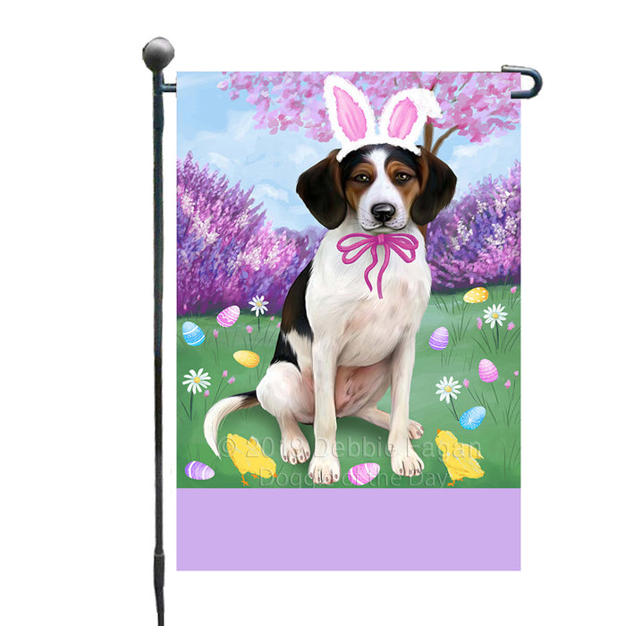 Personalized Easter Holiday Treeing Walker Coonhound Dog Custom Garden Flags GFLG-DOTD-A59044
