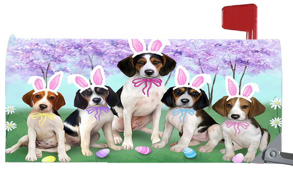 Easter Holidays Treeing Walker Coonhound Dogs Magnetic Mailbox Cover MBC48426
