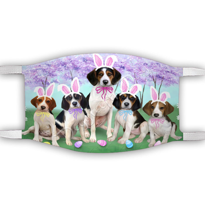 Easter Holiday Treeing Walker Coonhound Dogs Face Mask FM49645