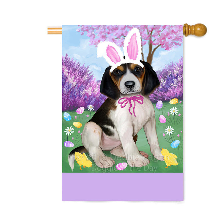 Personalized Easter Holiday Treeing Walker Coonhound Dog Custom House Flag FLG-DOTD-A59102