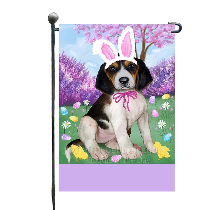 Personalized Easter Holiday Treeing Walker Coonhound Dog Custom Garden Flags GFLG-DOTD-A59046