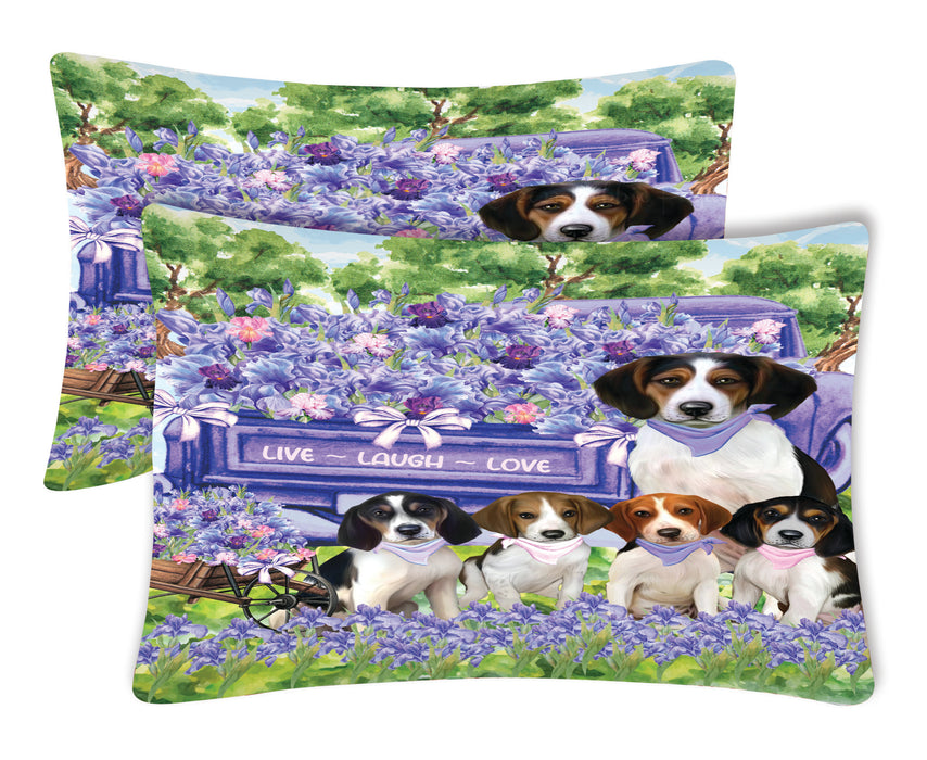 Treeing Walker Coonhound Pillow Case with a Variety of Designs, Custom, Personalized, Super Soft Pillowcases Set of 2, Dog and Pet Lovers Gifts