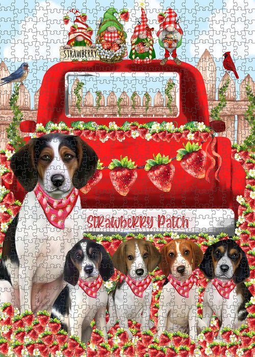 Treeing Walker Coonhound Jigsaw Puzzle for Adult, Explore a Variety of Designs, Interlocking Puzzles Games, Custom and Personalized, Gift for Dog and Pet Lovers