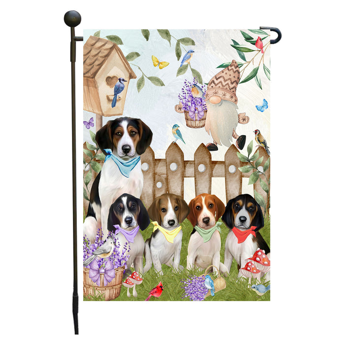 Treeing Walker Coonhound Dogs Garden Flag: Explore a Variety of Designs, Custom, Personalized, Weather Resistant, Double-Sided, Outdoor Garden Yard Decor for Dog and Pet Lovers