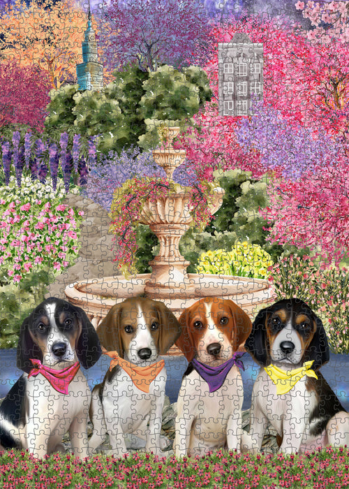 Treeing Walker Coonhound Jigsaw Puzzle: Interlocking Puzzles Games for Adult, Explore a Variety of Custom Designs, Personalized, Pet and Dog Lovers Gift